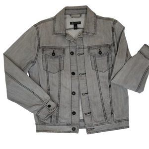 INC International Concepts Gray Men’s Denim Jacket